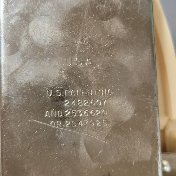 Vintage Singer Buttonholer Attachment with Case and Manual 489500 USA 1960 - Picture 5 of 15